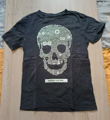T-shirt tête de mort gémo
