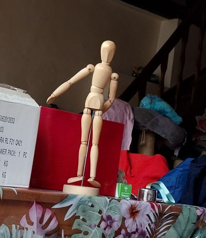 Figurine pour dessiner