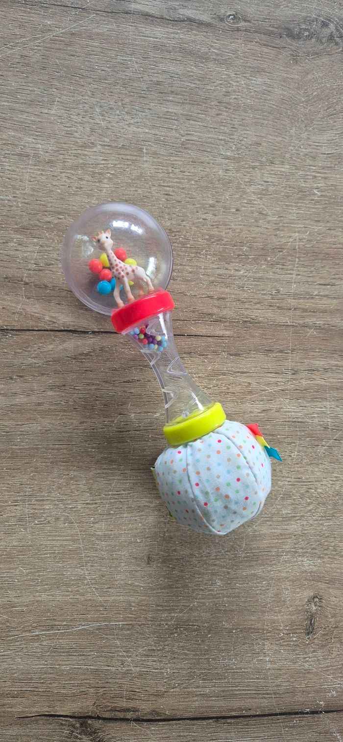Hochet maracas Sophie la girafe