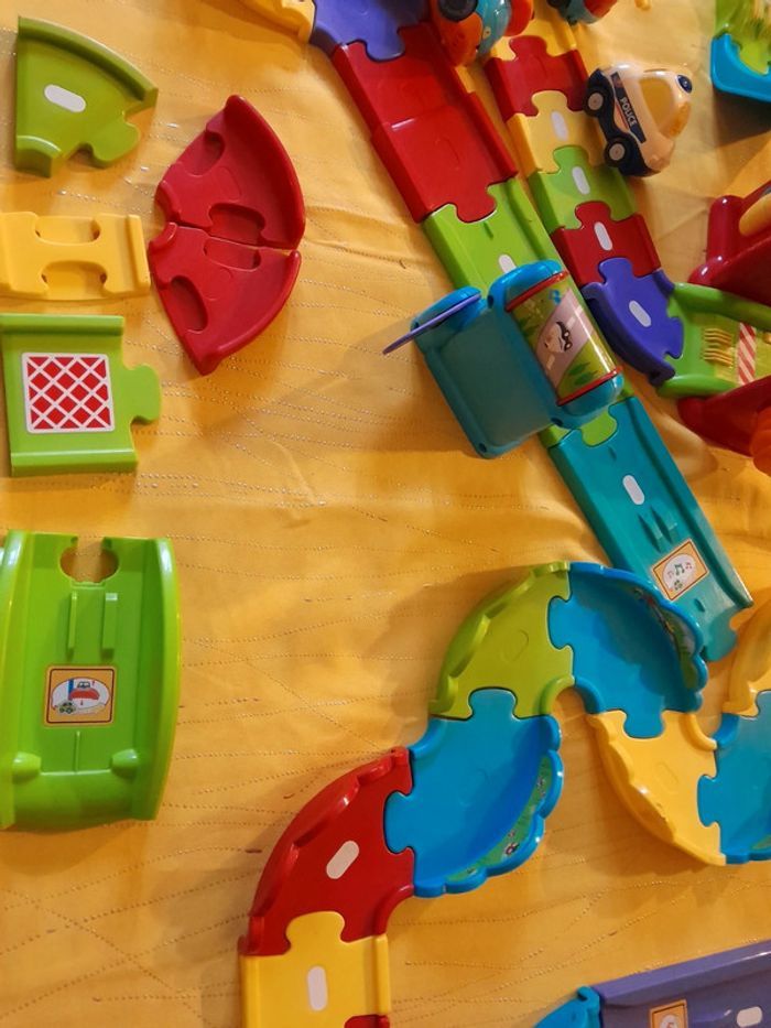 Énorme Lot / ensemble de Tut Tut Bolide Vtech Avec 5 Bolides - photo numéro 17