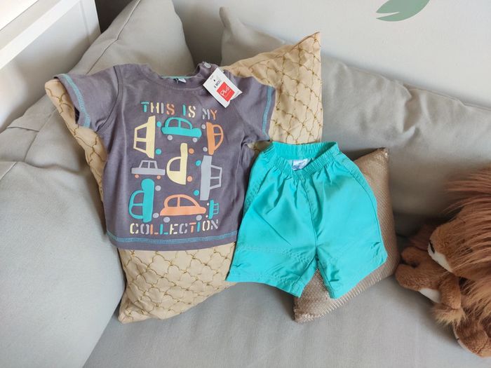 Ensemble plage très léger neuf