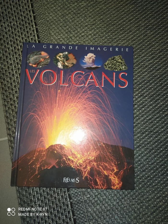 Livre Imagerie des Volcans