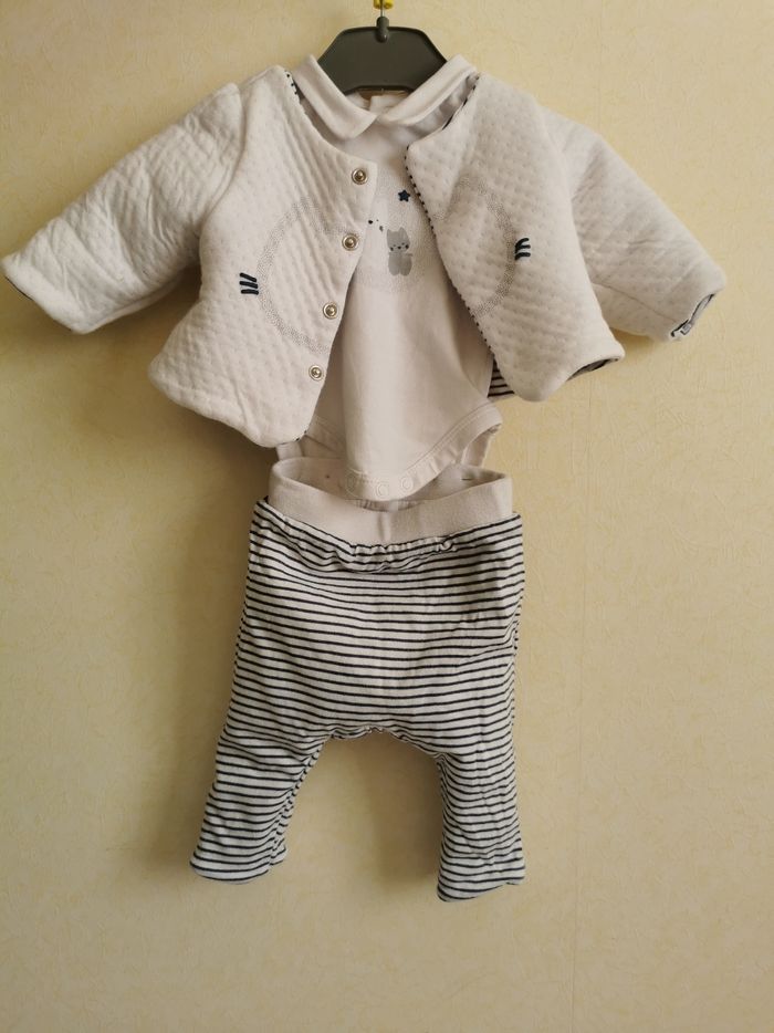 Ensemble réversible 3 pièces