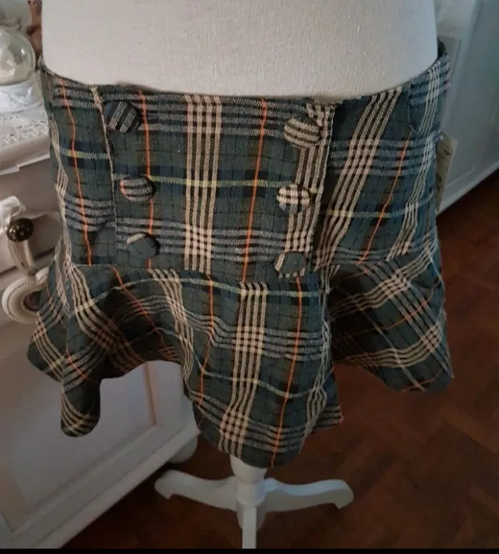 Mini jupe écossaise H&M T 42 Neuve