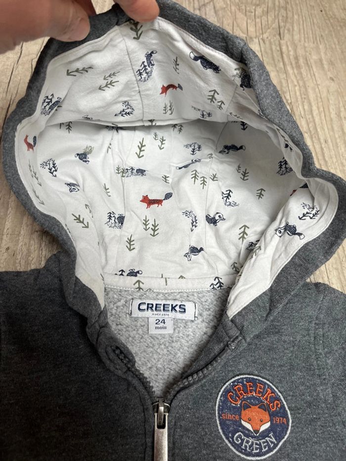 Gilet renard creeks taille 24 mois - photo numéro 3