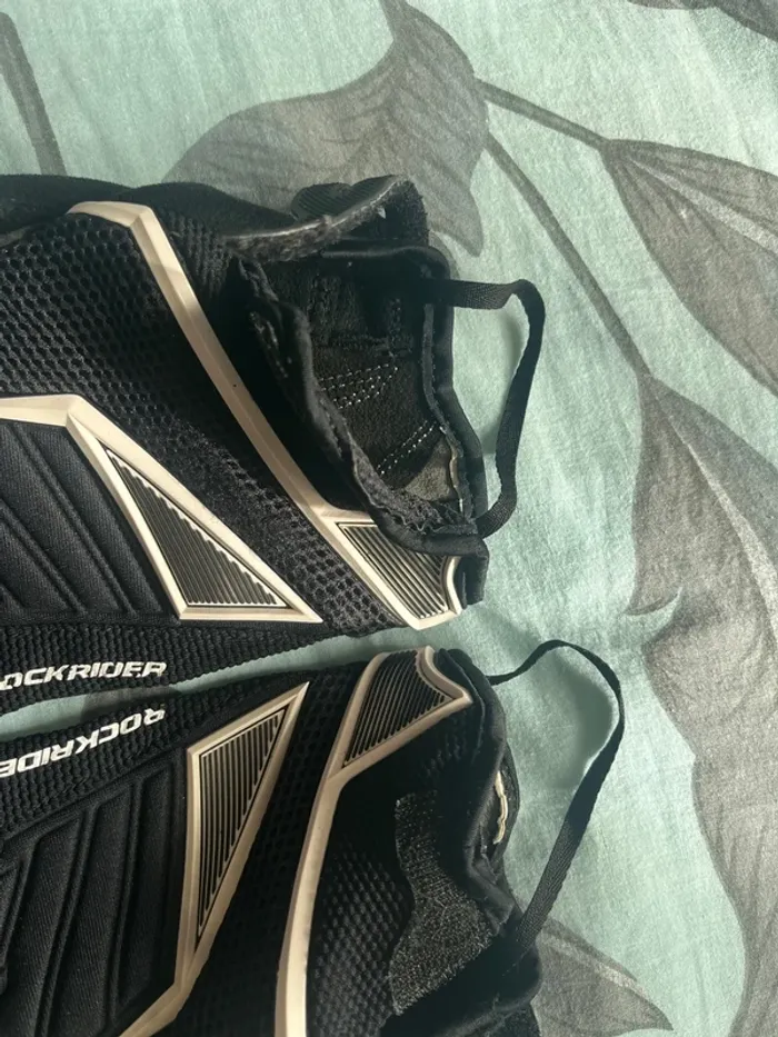 Gants de vélo rockriders très bon état noir TU - photo numéro 3