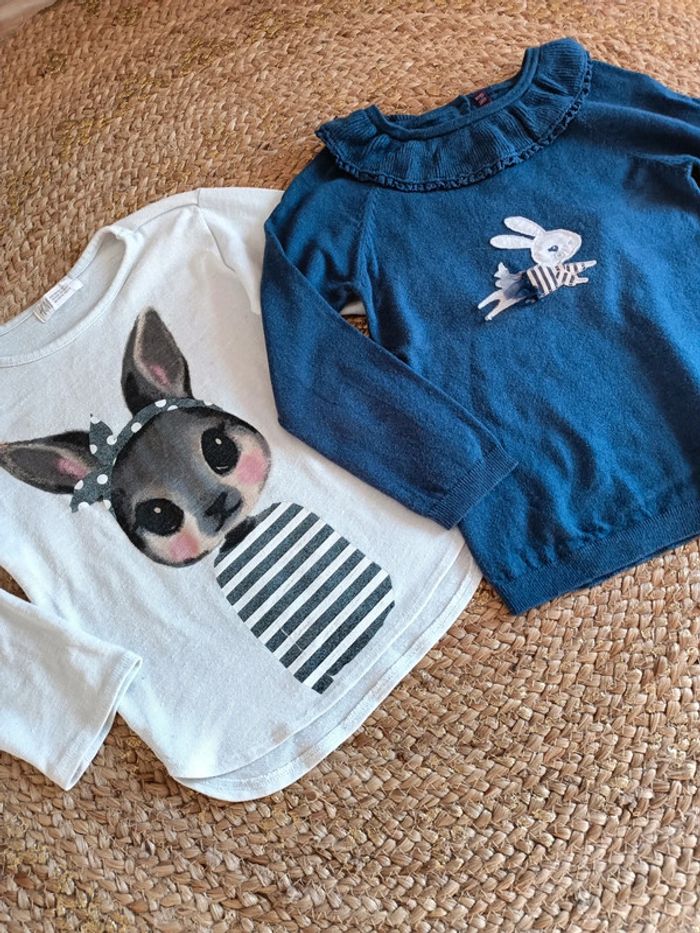 Lot de joli pull 5/6 ans