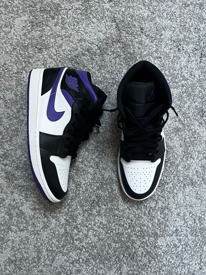 Jordan 1 Mid dark iris - photo numéro 10