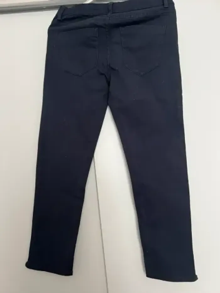 Pantalon coupe slim bleu marine Kiabi - photo numéro 5