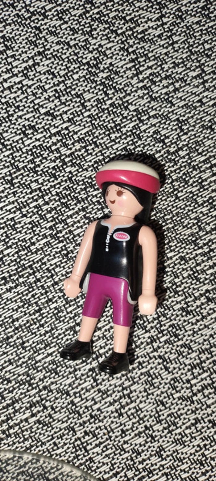 cycliste playmobil - photo numéro 5