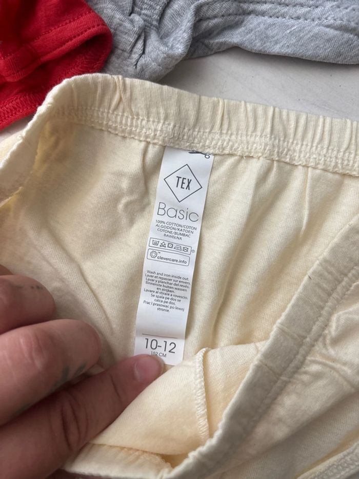 Lot 4slips taille 10-12ans marque tex - photo numéro 2