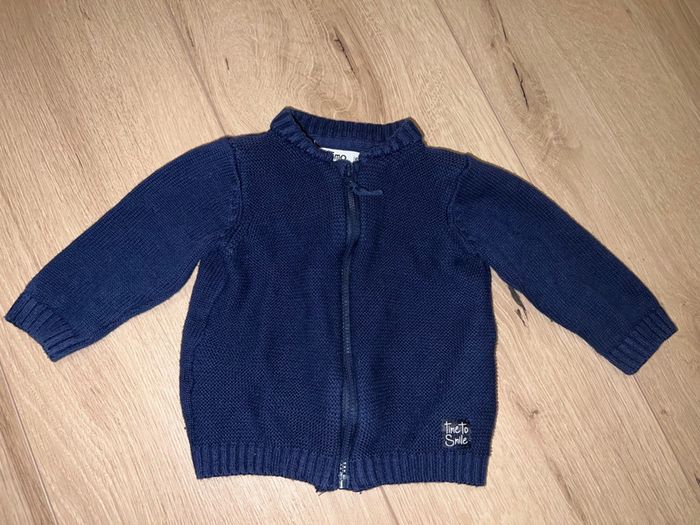 Gilet bleu gemo 6 mois