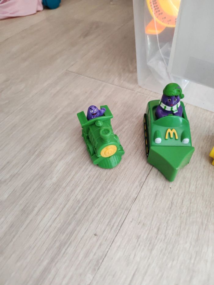 Figurine McDonald's grimace ×5. - photo numéro 2