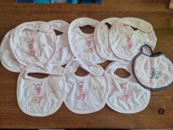 Lot de bavoirs 👧 🍼