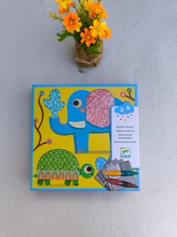 Jeu Motifs à frotter Djeco