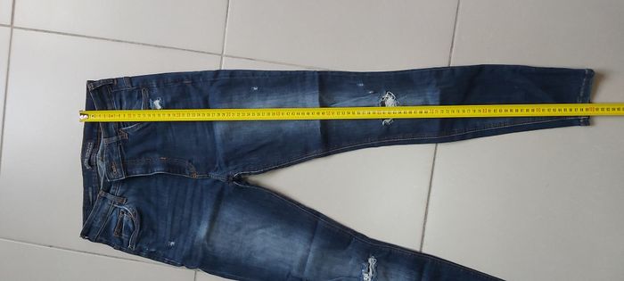 Jeans troué high waist 40 - photo numéro 9