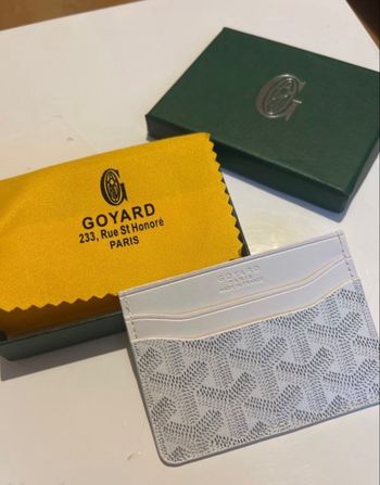 Porte carte goyard blanc