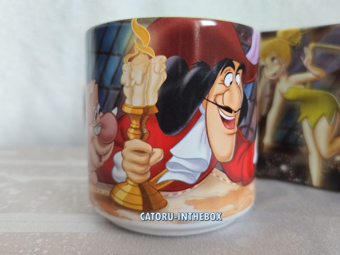 Tasse / Mug / Cup scène boite Disney Peter Pan Clochette Tinkerbell Captain Hook - photo numéro 7