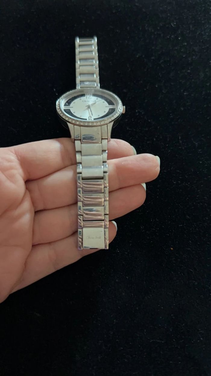 Montre Olivier Strelli argentée avec cadran à brillants - photo numéro 6