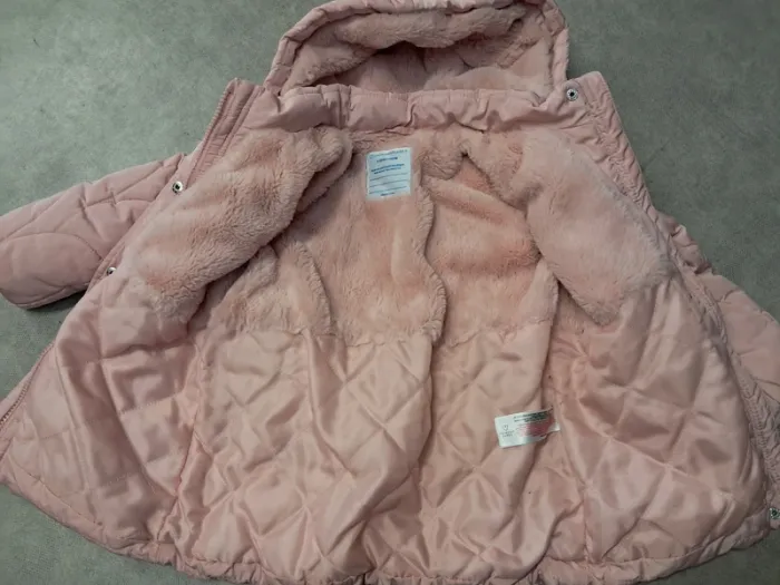 manteau doudoune doublée hiver fille 3 ans - photo numéro 2