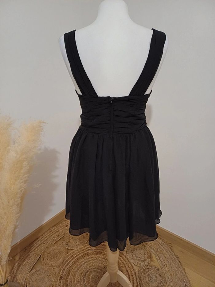 Robe noire cœur sexy H&M taille S 36 - photo numéro 8