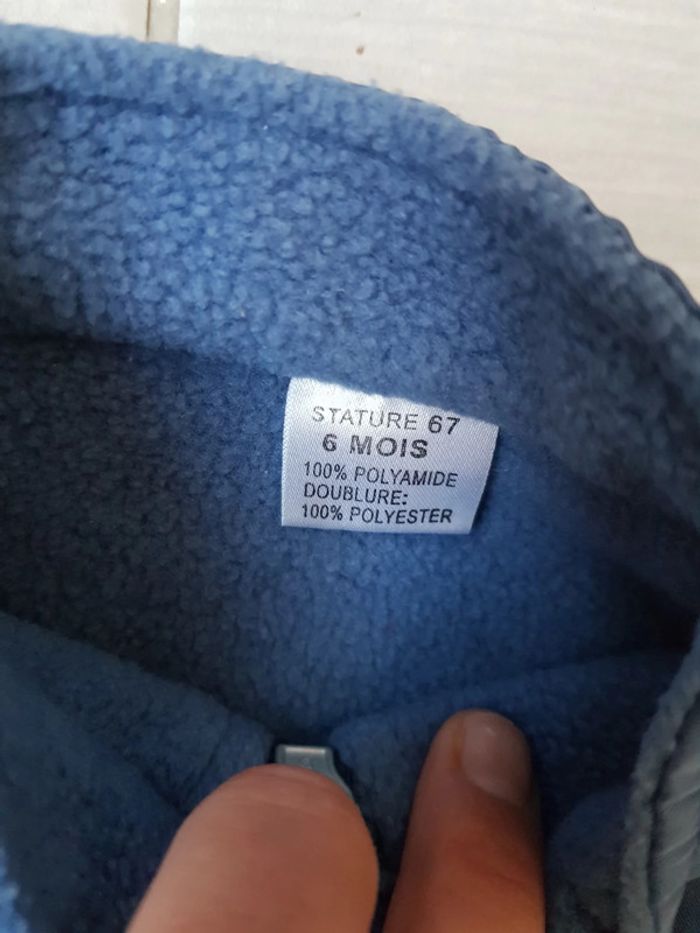 Ensemble hiver imperméable épais garçon 6mois - photo numéro 5