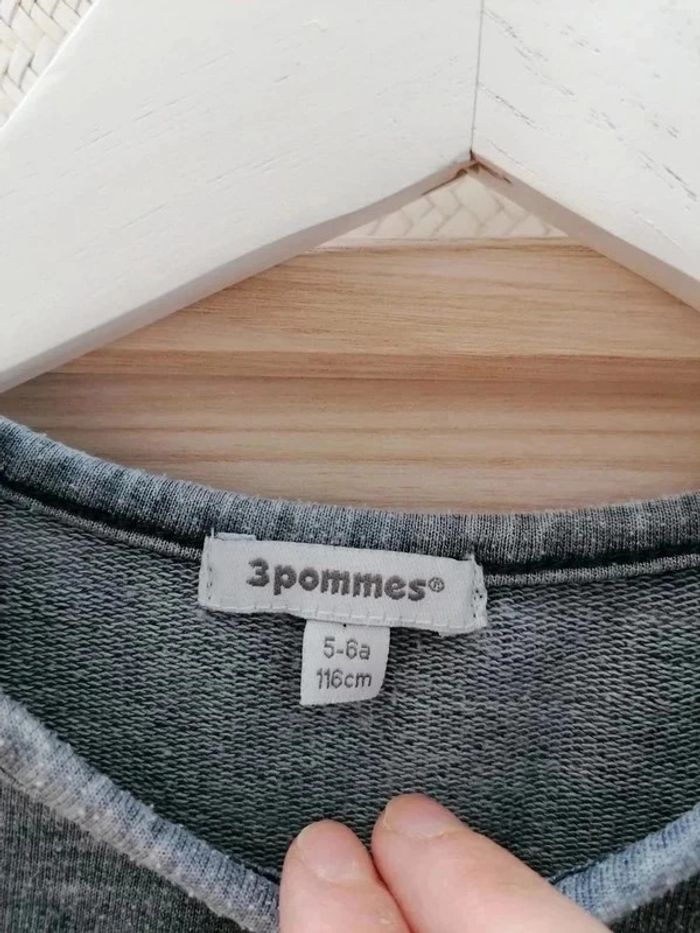 Robe 3 pommes taille 5/6 ans - photo numéro 5