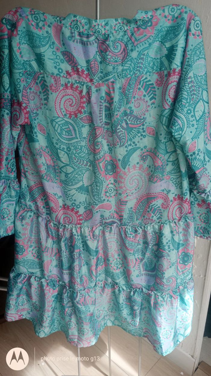 Robe neuve soie