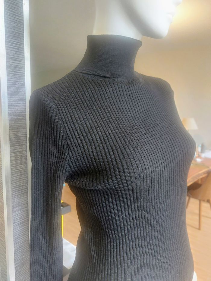 Pull col roulé noir Pimkie - photo numéro 2