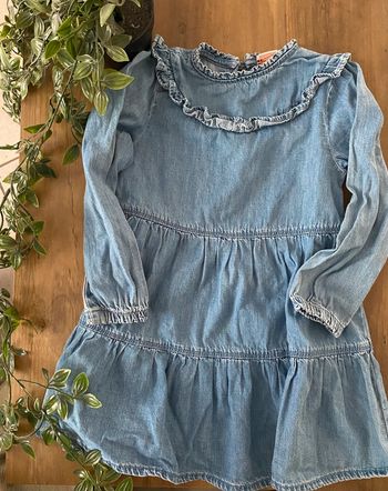 Robe jeans tape à l’œil 4 ans