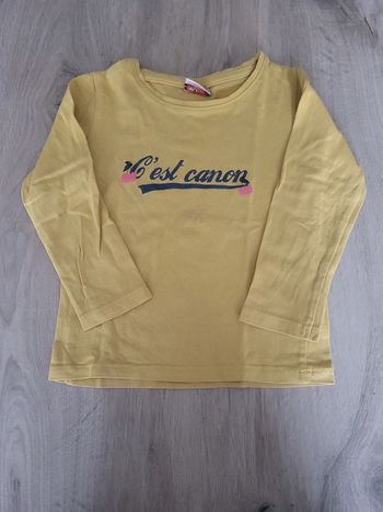 Tee shirt manches longues 2ans