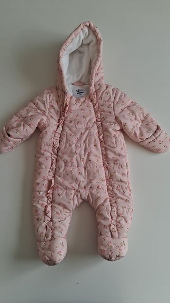 Combinaison bébé Gémo – Taille 3 mois 👶✨