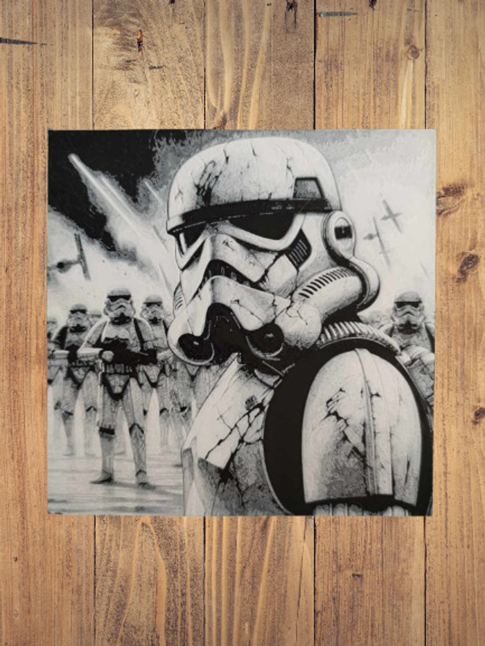 Tableau Stormtrooper (impression 3D)