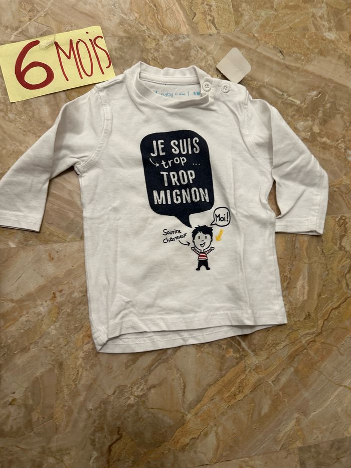 T shirts 6 mois - photo numéro 3