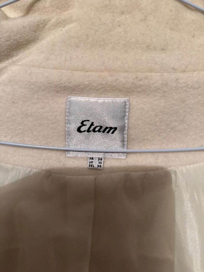 Manteau Etam taille 38 beige - photo numéro 2