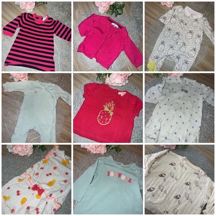 Lot bébé fille 1 mois. - photo numéro 2