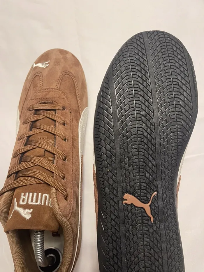 Baskets Puma daim marron - photo numéro 4