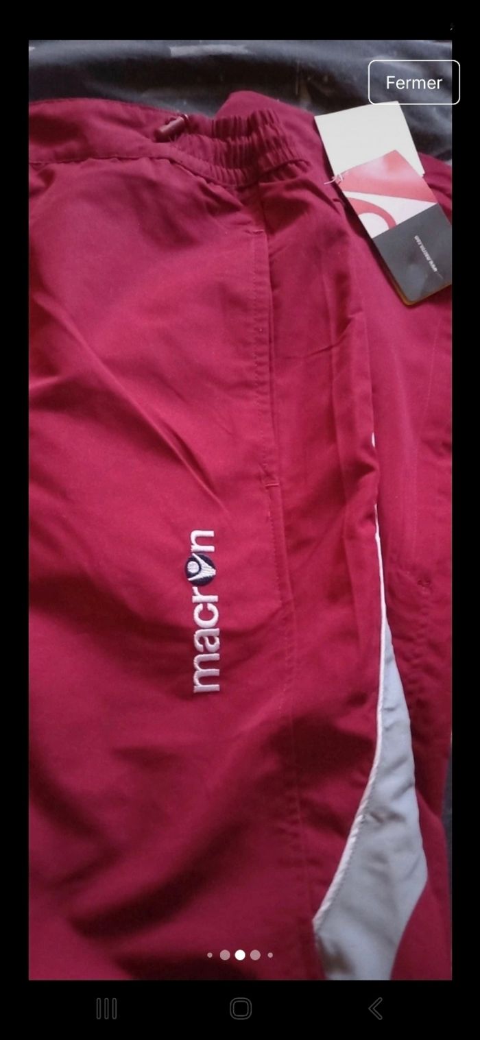 Bas  de  Survetement  T XL " MACRON " NEUF - photo numéro 5