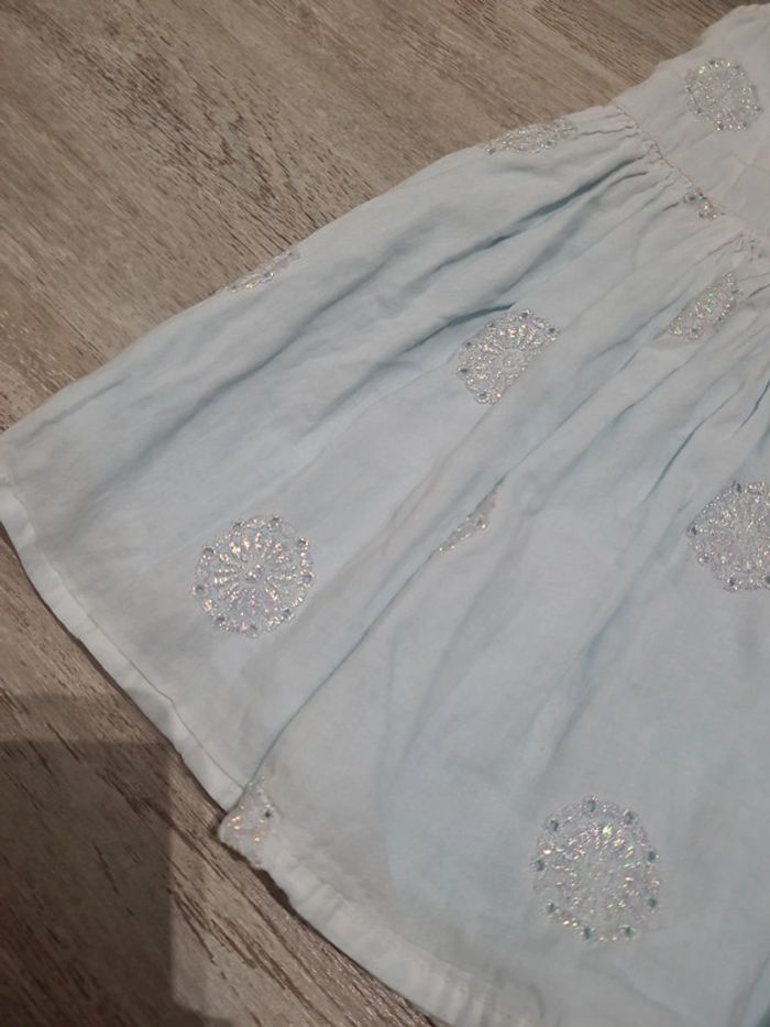 Robe turquoise à paillettes - photo numéro 2