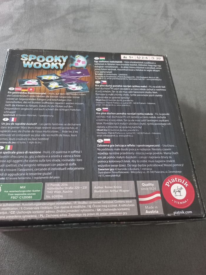 Spooky wooky jeu piatnik - photo numéro 3