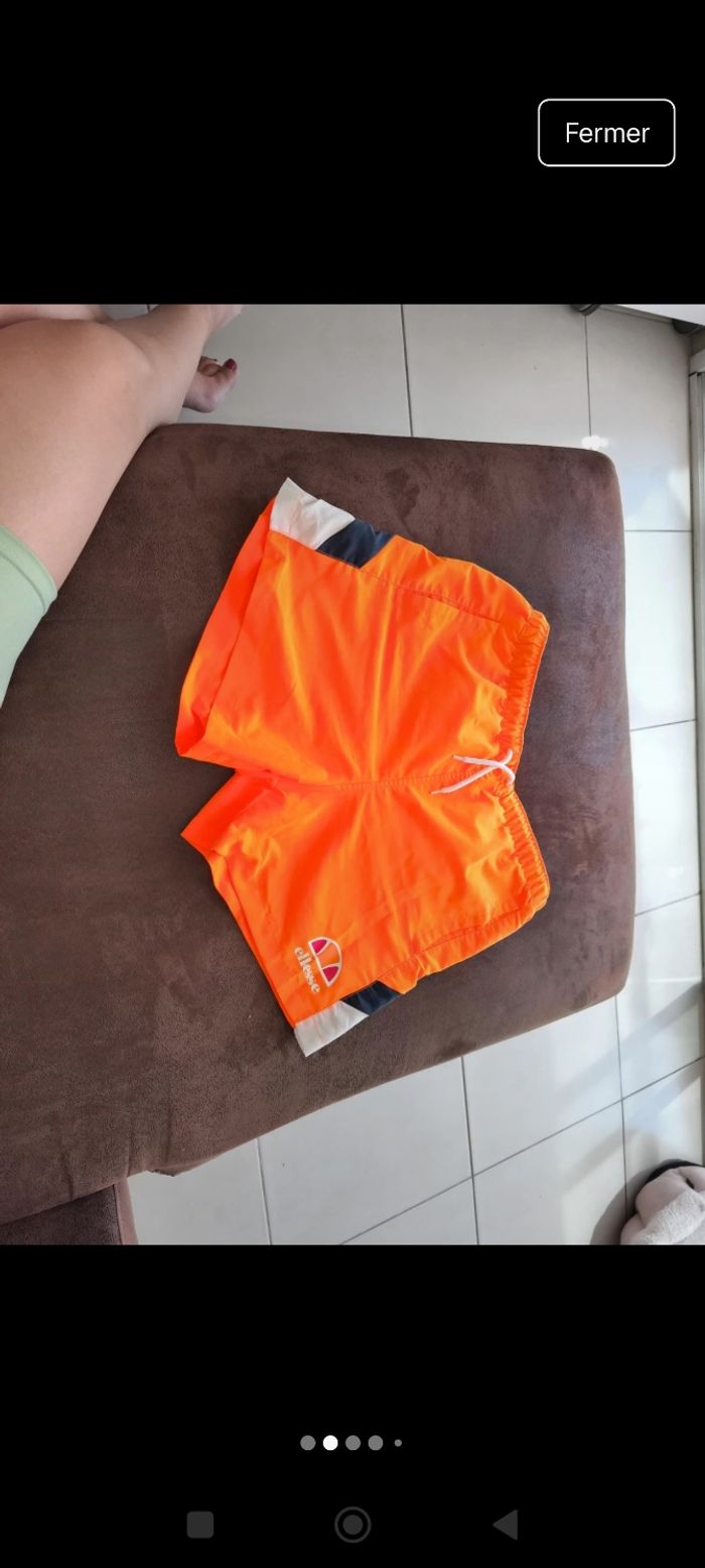 Short de bain Ellesse fluo homme - Sora - photo numéro 2