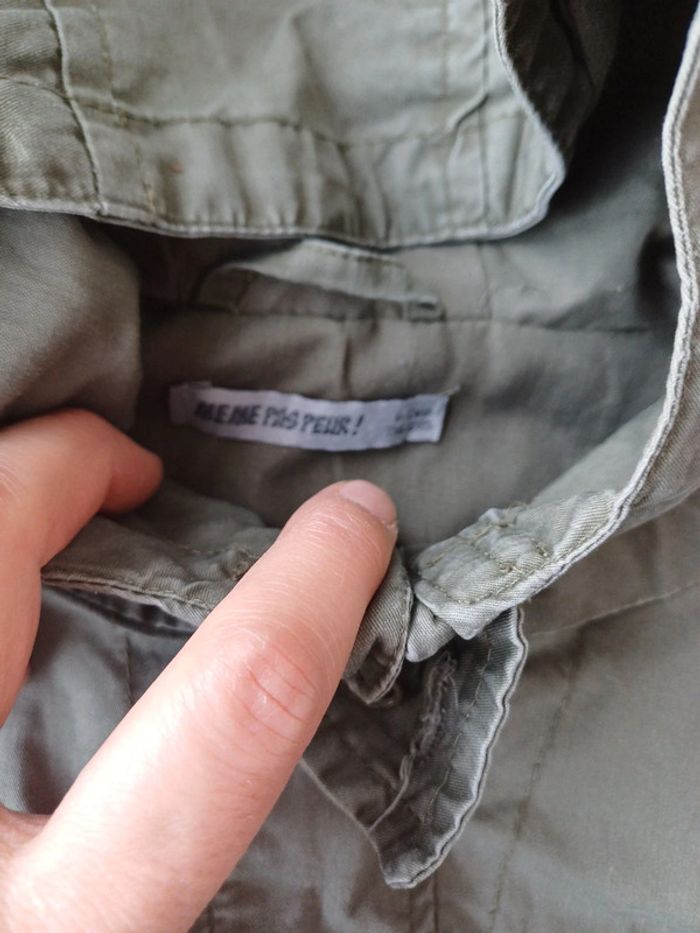 Veste kaki 6ans légère - photo numéro 2