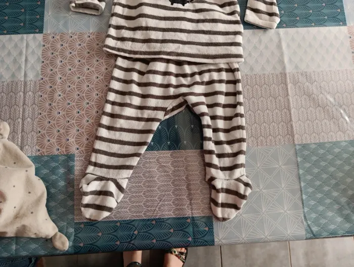 Pyjamas 2 pièces vertbaudet 9 mois - photo numéro 3