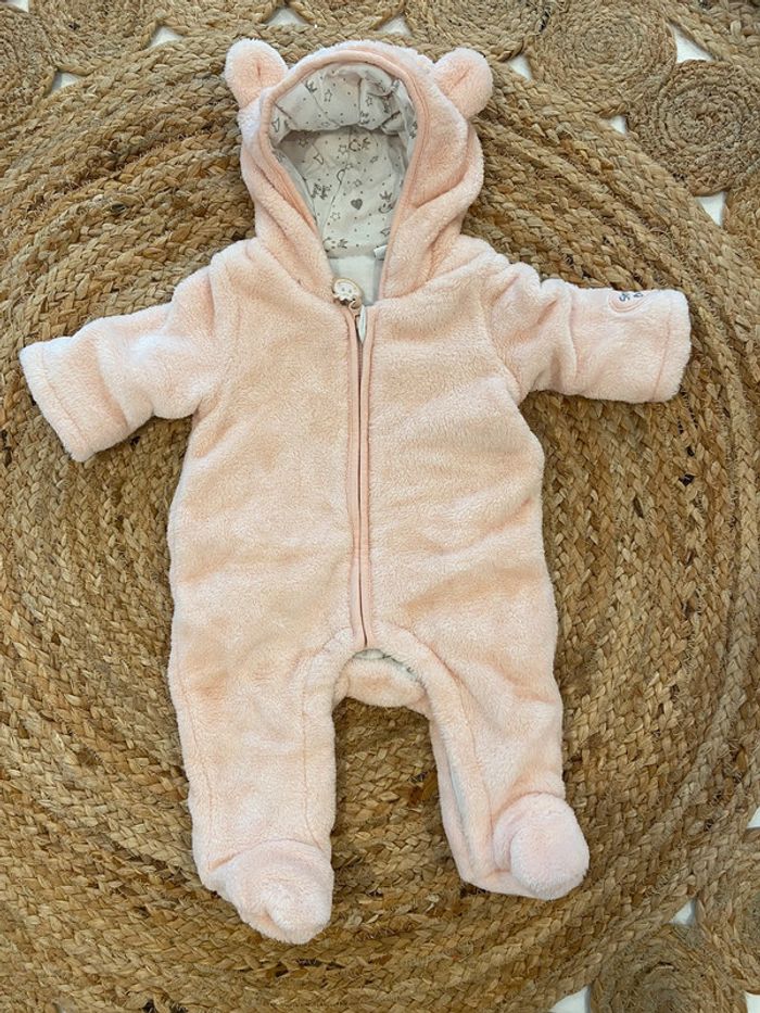 Combi pilote bébé fille 1 mois