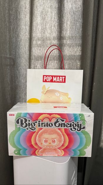 Labubu Popmart Big into Energy set complet scellé