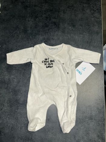 Pyjama bébé « c’est moi le plus beau »