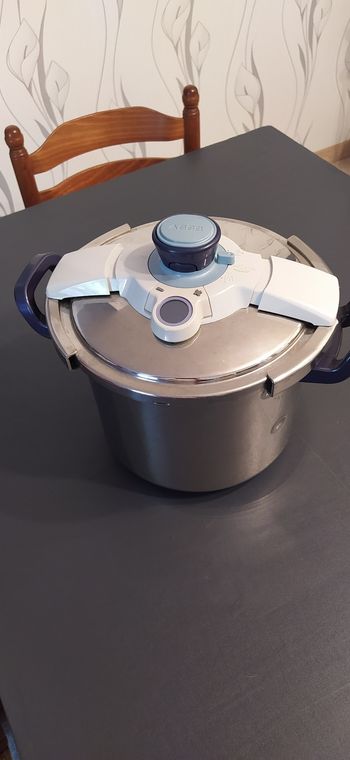 Grande cocotte minute autocuiseur SeB de 10 litres