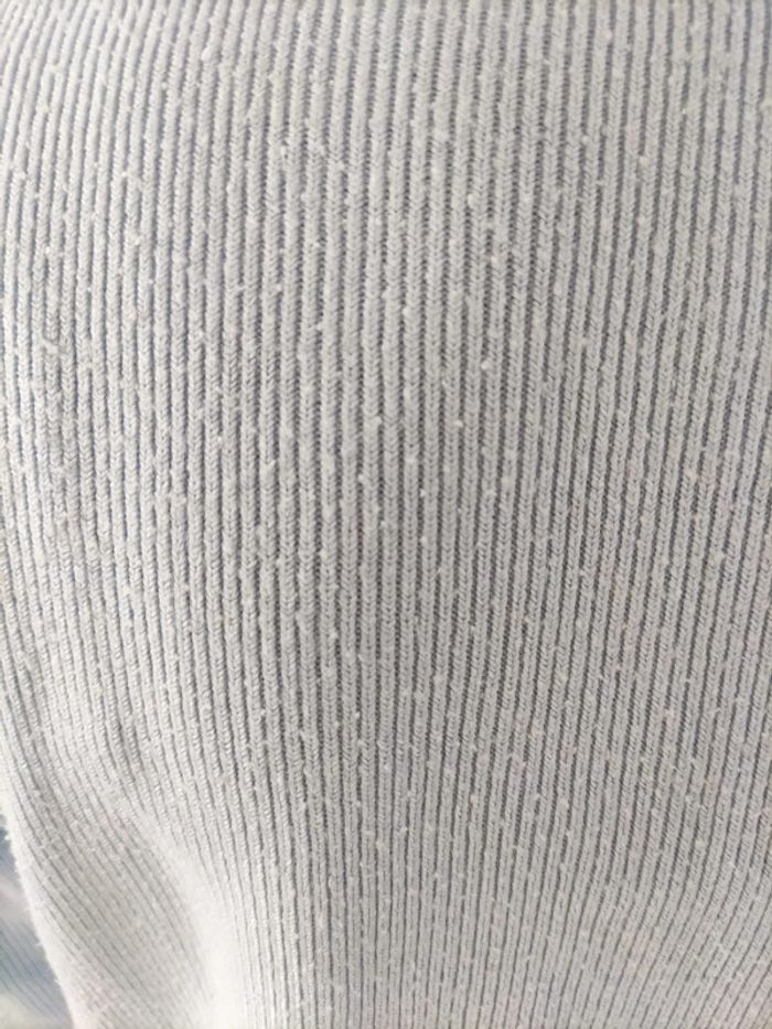 Pull fin bleu L (111) - photo numéro 3