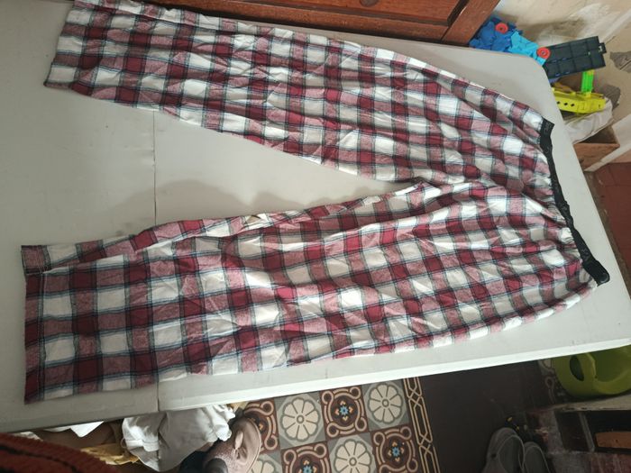 pantalon de pyjama a carreaux