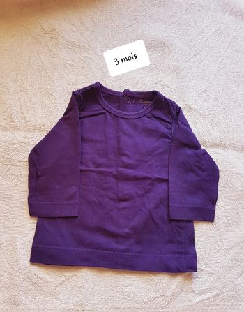 T-shirt kitchoun 3 mois